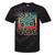 90's Vibe Vintage Style Cassette Tape Nostalgia 1990s Party Tie-Dye T-Shirts Black Tie-Dye