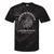 Analogue Nostalgia Letter & Stamp Graphic Tie-Dye T-Shirts Black Tie-Dye