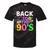Back To The 90's Mixtape Era Nostalgia Retro 1990 90's Style Premium Tri-Blend Tie-Dye T-Shirts Black Tie-Dye