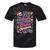 Back To-The 80 s Christmas Retro Cassette Boombox Nostalgia Tie-Dye T-Shirts Black Tie-Dye