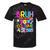 Bruh This Is My 70's Costume Nostalgia Mixtape 1970s Party Tie-Dye T-Shirts Black Tie-Dye