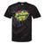Cartoons Retro 18 Years Later Groovy Pop Art Nostalgia Tie-Dye T-Shirts Black Tie-Dye