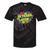 Cartoons Retro 18 Years Later Groovy Pop Art Nostalgia Tie-Dye T-Shirts Black Tie-Dye