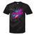 Cowabunga Retro 80s 90s Nostalgia Slang Neon Grunge Art Tie-Dye T-Shirts Black Tie-Dye