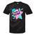Dabbing Cassette Tape 70s 80s 80s Outfit Nostalgia Tie-Dye T-Shirts Black Tie-Dye