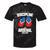 Discipline Arsenal Pinoy Nostalgia Filipino Tsinelas Premium Tri-Blend Tie-Dye T-Shirts Black Tie-Dye