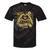 Elder Emo Club Skeleton Hands Heart Nostalgia Tie-Dye T-Shirts Black Tie-Dye