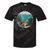 Fish Bowl Frutiger Aero Y2K Retro Vibes Tie-Dye T-Shirts Black Tie-Dye
