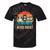 Never Forget Retro 80s 90s Floppy VHS Cassette Nostalgia Tie-Dye T-Shirts Black Tie-Dye