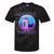 Never Forget Retro 80s 90s Nostalgia Tie-Dye T-Shirts Black Tie-Dye