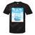 Frutiger Aero Aesthetic Tech Kawaii Milk Underwater Fishes Tie-Dye T-Shirts Black Tie-Dye