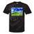 Frutiger Aero Dolphin Meadow Aesthetic Y2k 2000s Ironic Tie-Dye T-Shirts Black Tie-Dye