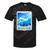 Frutiger Aero Skeuomorphism User Interface Nostalgia Tie-Dye T-Shirts Black Tie-Dye