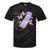 Frutiger Aero Y2K Chrome Phone Butterfly Tie-Dye T-Shirts Black Tie-Dye