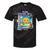 Frutiger Aero Y2K Meme Graphic 2000s Nostalgia Tie-Dye T-Shirts Black Tie-Dye