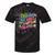 This Girl Just Wants To Be Left Alone Retro Nostalgia Tie-Dye T-Shirts Black Tie-Dye