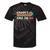 Groovy Since The 70s Aesthetic Nostalgia 1970's Retro Tie-Dye T-Shirts Black Tie-Dye