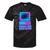 Lofi Reverie Analog Dreams Pixel 90s Desktop VHS Nostalgia Tie-Dye T-Shirts Black Tie-Dye