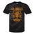 Los Angeles Hotrods Automotive Nostalgia Distressed Premium Tri-Blend Tie-Dye T-Shirts Black Tie-Dye