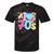 I Love 70's Retro Style Nostalgia Vibe 1970's Party Premium Tri-Blend Tie-Dye T-Shirts Black Tie-Dye