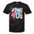 I Love 90's Retro Style Nostalgia Vibe 1990's Party Tie-Dye T-Shirts Black Tie-Dye