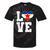 Love Yugoslavia Proud Yugoslav Nostalgia Tie-Dye T-Shirts Black Tie-Dye