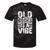 Nostalgia Seekers Quote Tie-Dye T-Shirts Black Tie-Dye