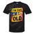 Im This Old Retro 80s 90s VHS Cassette Floppy Disk Nostalgia Tie-Dye T-Shirts Black Tie-Dye