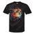Old-School Hip Hop 80's 90's Style Music Cassette Nostalgia Tie-Dye T-Shirts Black Tie-Dye