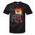 Old Vintage Cassette Tape 70s 80s 80s Outfit Nostalgia Tie-Dye T-Shirts Black Tie-Dye