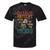 Please Be Patient With Me I'm From The 1900s Cool Gramophone Tie-Dye T-Shirts Black Tie-Dye
