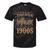 Please Be Patient I'm From The 1900s Mom Dad Men Women Tie-Dye T-Shirts Black Tie-Dye