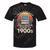 Please Be Patient I'm From The 1900s Retro Computer Geek PC Tie-Dye T-Shirts Black Tie-Dye