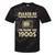 Please Be Patient With Me I'm From The 1900s Television Set Premium Tie-Dye T-Shirts Black Tie-Dye