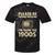 Please Be Patient With Me I'm From The 1900s Television Set Tie-Dye T-Shirts Black Tie-Dye