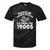 Please Be Patient With Me I'm From The 1900s Typewriter Tie-Dye T-Shirts Black Tie-Dye
