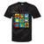 Please Be Patient With Me I'm From The 1900s Vintage 90s Premium Tri-Blend Tie-Dye T-Shirts Black Tie-Dye