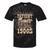 Please Be Patient To Me I'm From The 1900s Wild West Vintage Premium Tie-Dye T-Shirts Black Tie-Dye