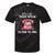 Please Be Patient With Me I'm From The 1900s Women Girl Tie-Dye T-Shirts Black Tie-Dye