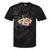 Raised On 90's Country Music Lover Nostalgia Retro Vibe Tie-Dye T-Shirts Black Tie-Dye