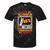 Raised By Television Corrupted By Memes Internet Nostalgia Tie-Dye T-Shirts Black Tie-Dye
