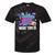 Retro 80s Style 90s Pop Fashion Nostalgia Eighties Music Tie-Dye T-Shirts Black Tie-Dye