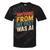 Retro AI Nostalgia Quote Distressed Vintage Tie-Dye T-Shirts Black Tie-Dye