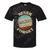 Retro Cassette Never Forget Nostalgia Vintage Tie-Dye T-Shirts Black Tie-Dye