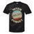 Retro Cassette Never Forget Nostalgia Vintage Tie-Dye T-Shirts Black Tie-Dye