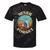 Retro Cassette Player Never Forget Nostalgia Vintage Tie-Dye T-Shirts Black Tie-Dye