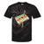 Retro Cassette Tape & Pencil Rewind Nostalgia Party 80s 90s Premium Tie-Dye T-Shirts Black Tie-Dye