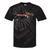 Retro Nostalgia 1980s Love Graphic Tie-Dye T-Shirts Black Tie-Dye