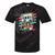 Retro Old Cassette Tape Cartoon With Walker Nostalgia Tie-Dye T-Shirts Black Tie-Dye