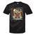 Retro Tech Stack 80s 90s Nostalgia Analog Devices Tie-Dye T-Shirts Black Tie-Dye